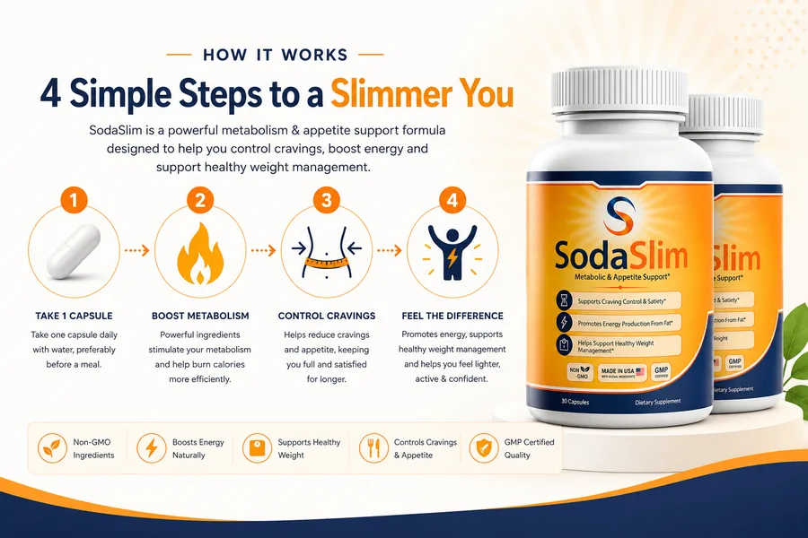 SodaSlim metabolism and appetite support overview