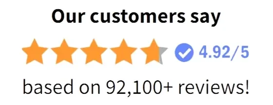 SodaSlim customer rating display
